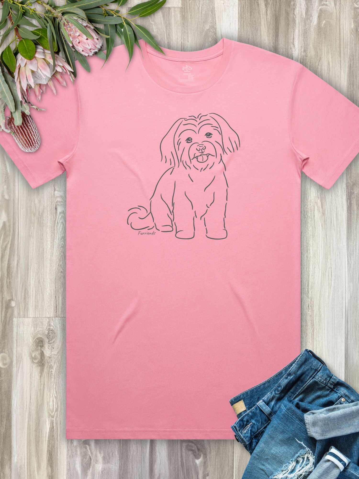 Maltese Terrier Regular Fit T-shirt