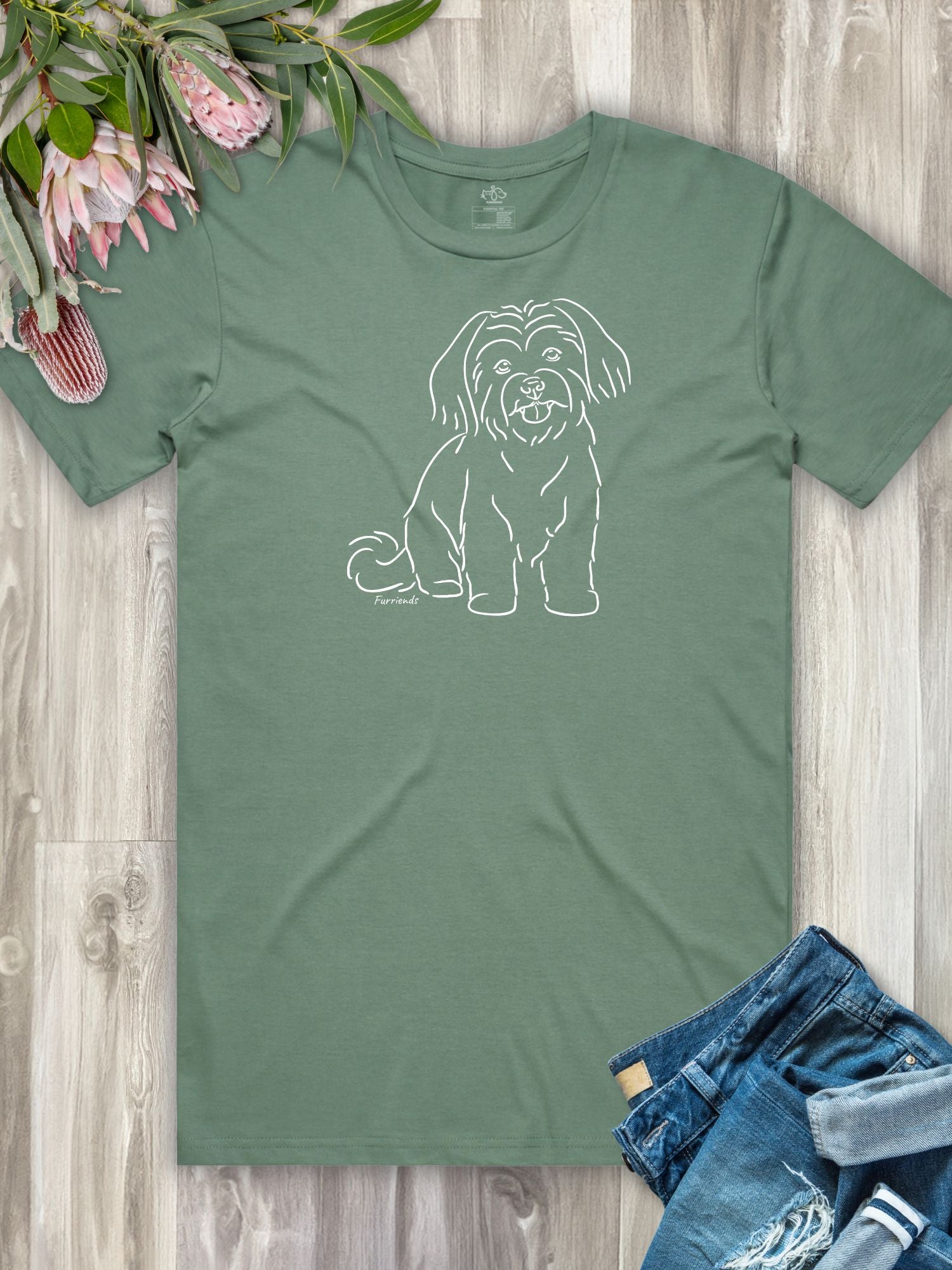 Maltese Terrier Regular Fit T-shirt