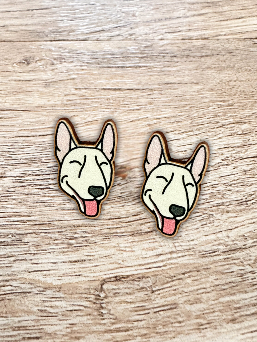 Bull Terrier Earrings