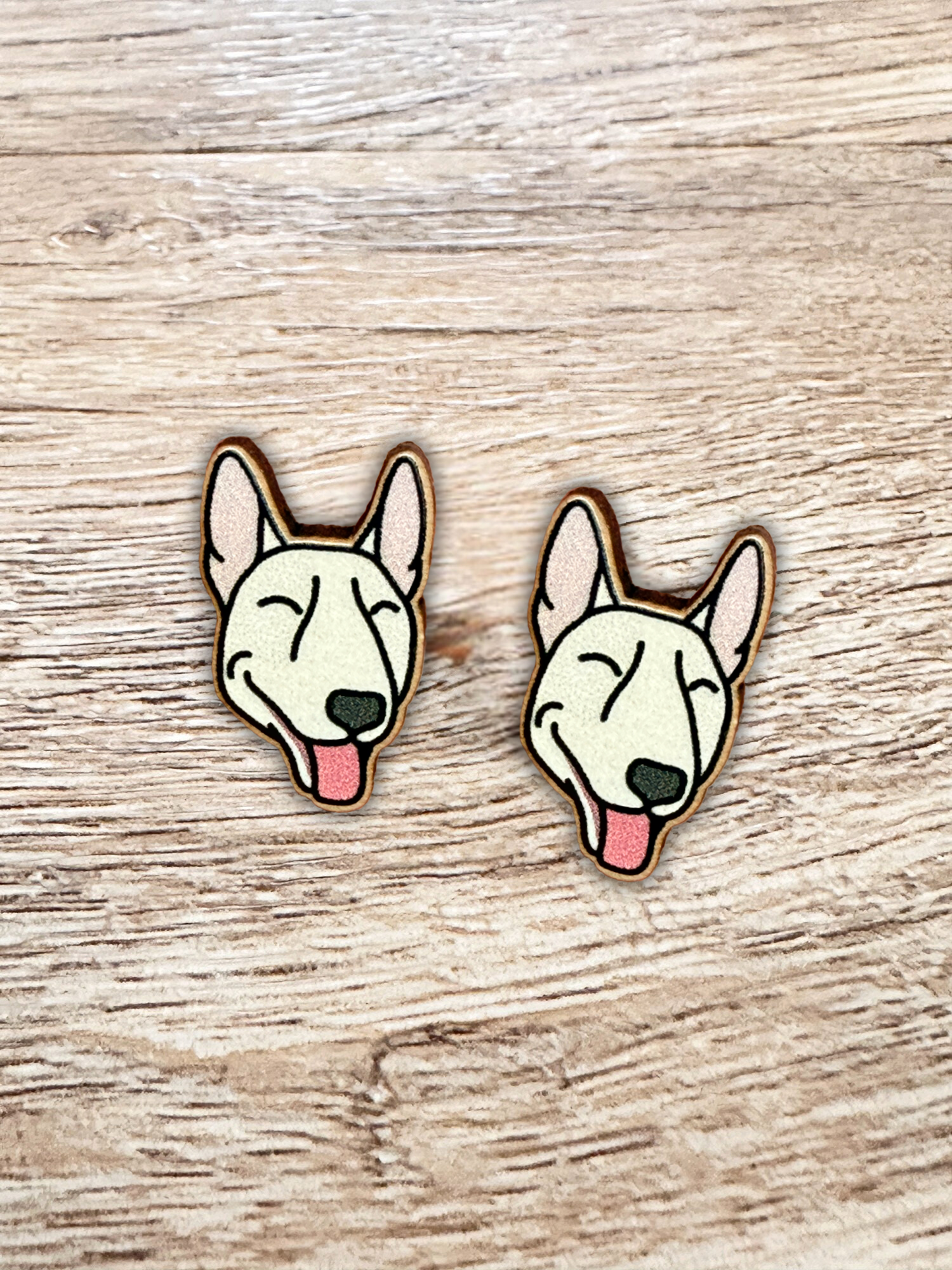 Bull Terrier Earrings
