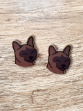 Burmese ColourPop Stud Earrings
