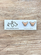 Chihuahua ColourPop Stud Earrings