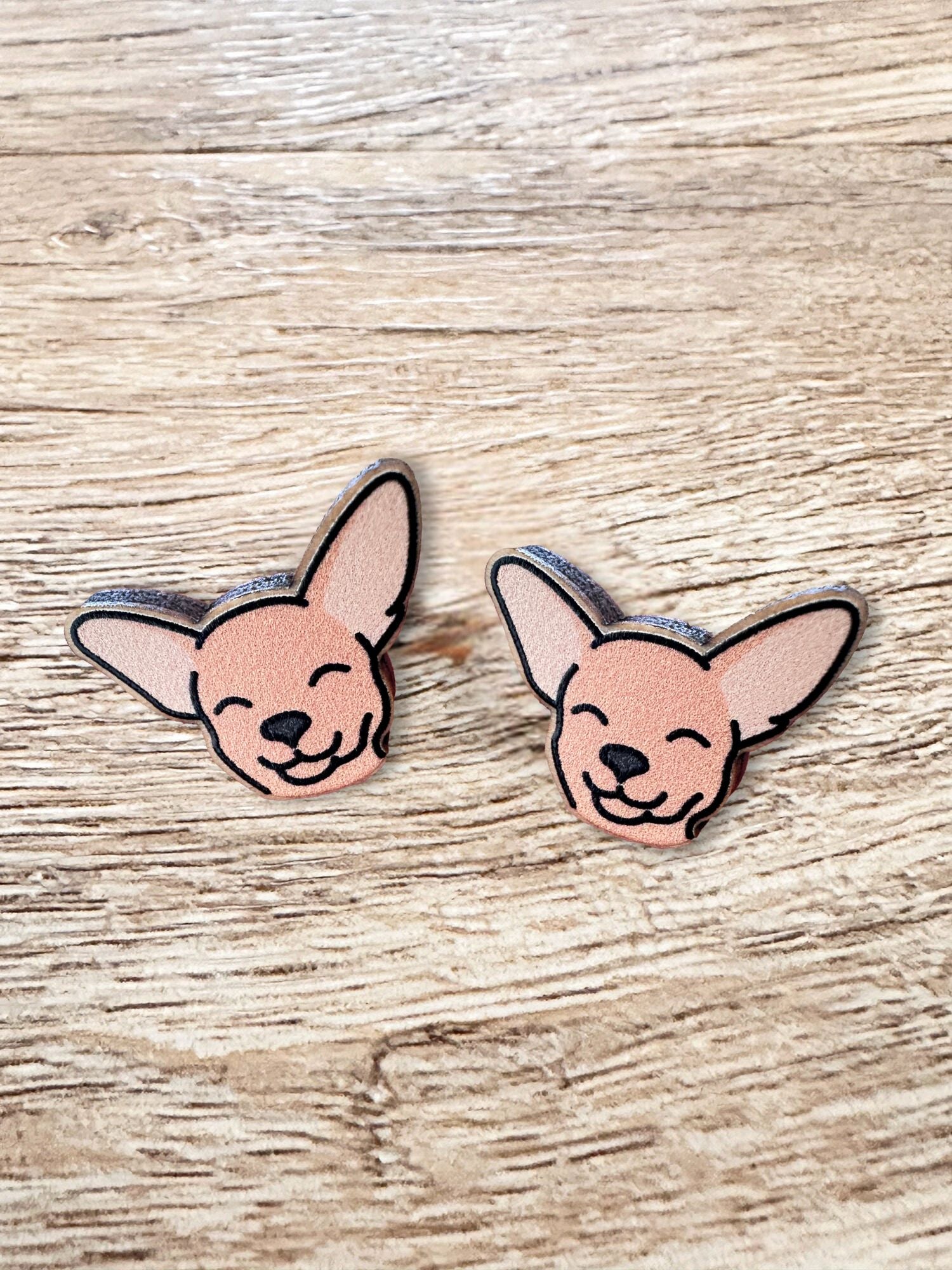 Chihuahua ColourPop Stud Earrings
