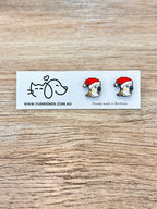 Cockatoo Christmas Edition ColourPop Stud Earrings