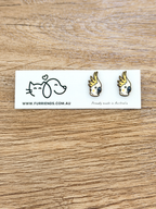 Cockatoo ColourPop Stud Earrings