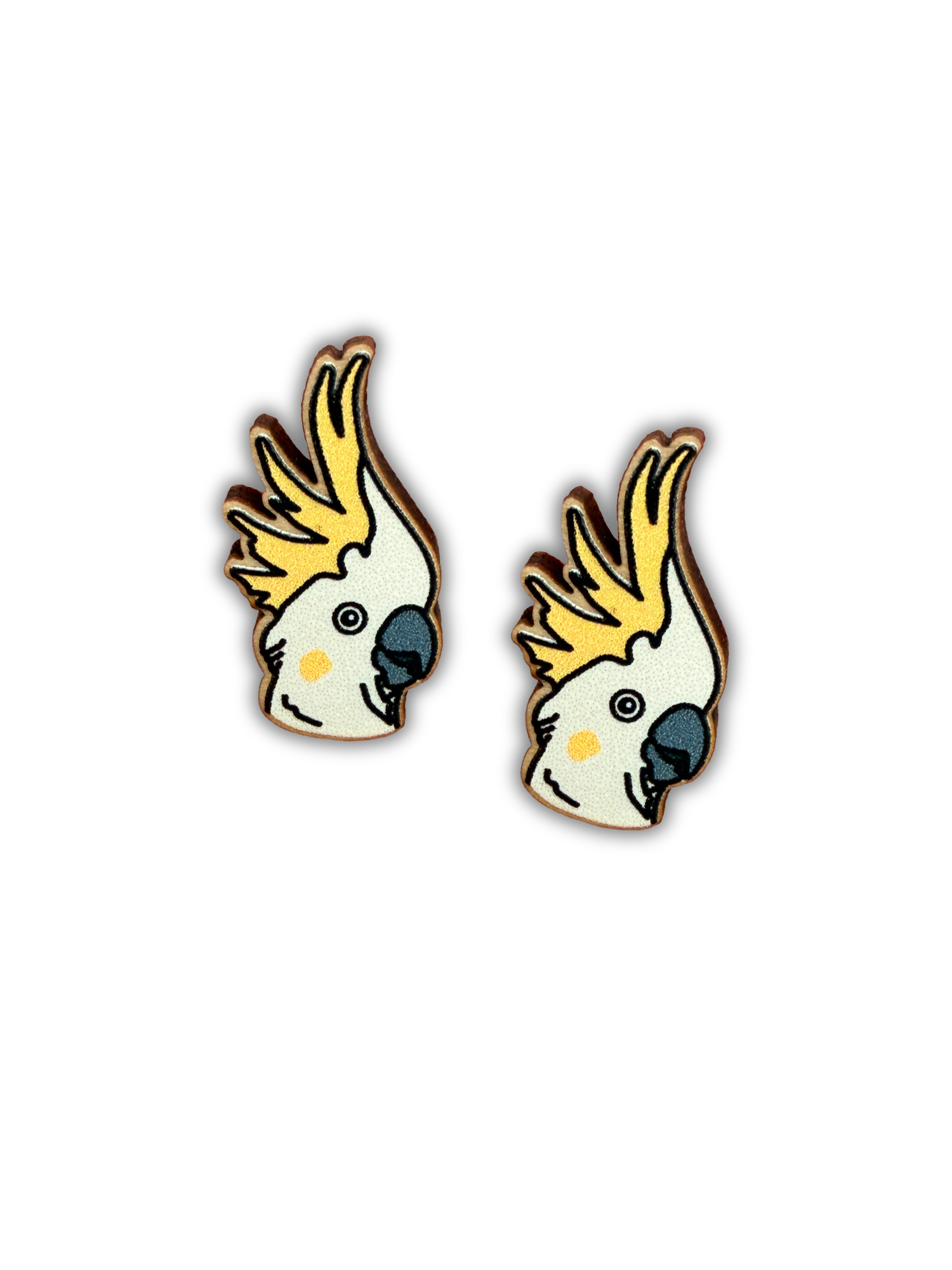 Cockatoo ColourPop Stud Earrings