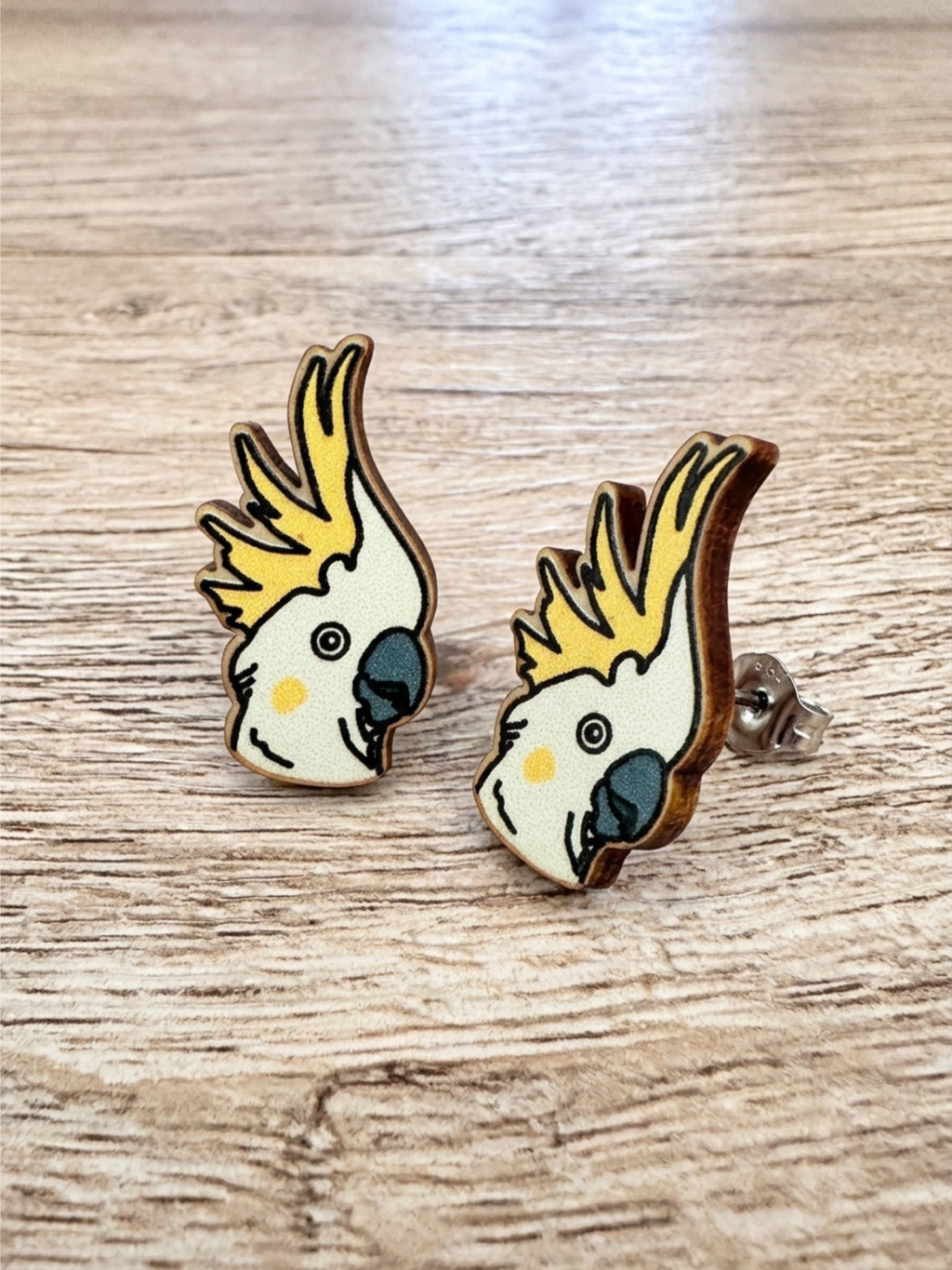 Cockatoo ColourPop Stud Earrings