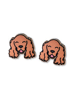 Cocker Spaniel ColourPop Stud Earrings