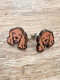 Cocker Spaniel ColourPop Stud Earrings