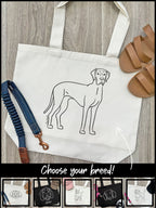 Dog Breed Stella Tote Bag (Customisable)