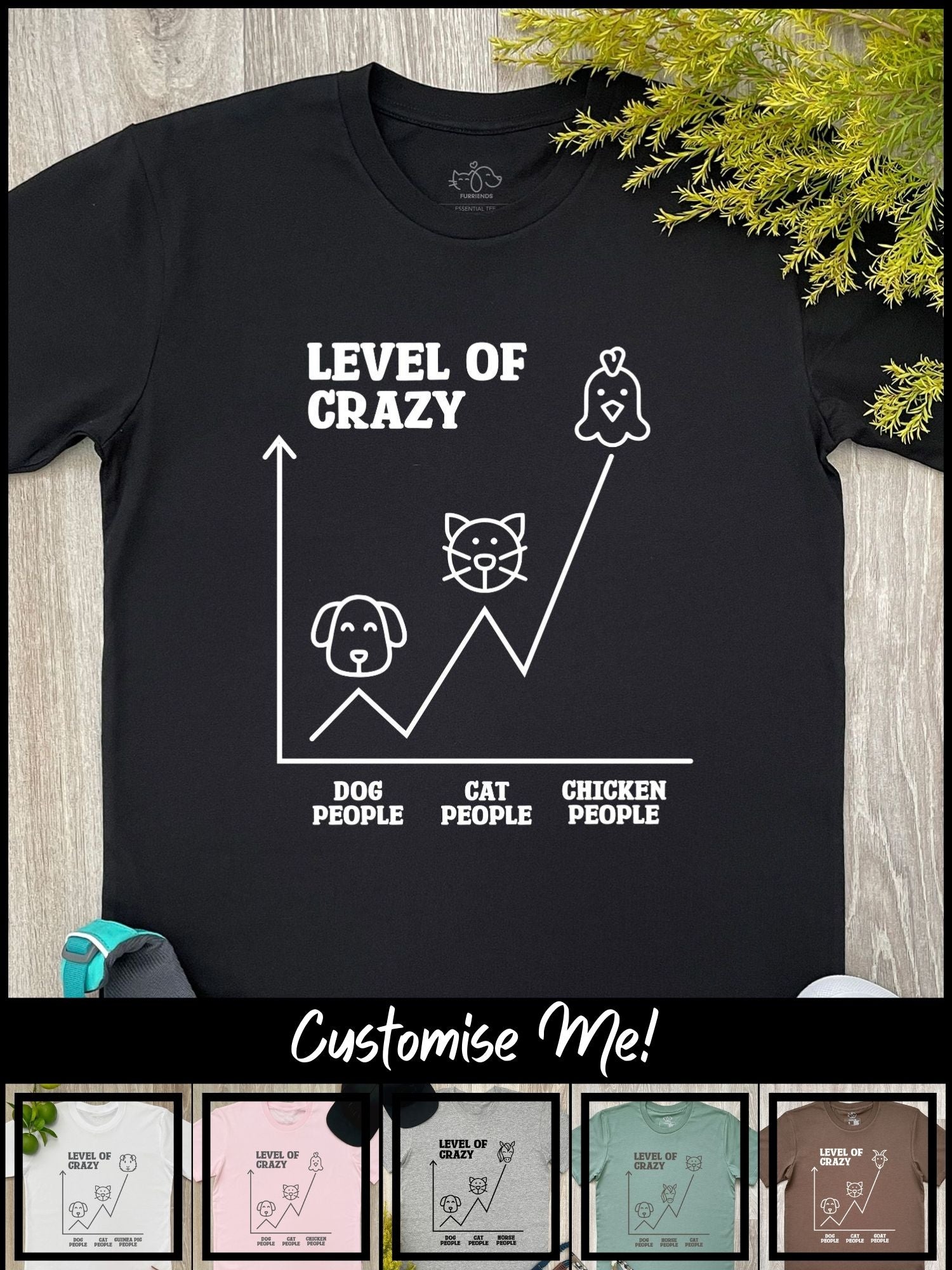 Level of Crazy (Customisable)
