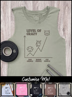 Level Of Crazy Marley Tank (Customisable)