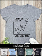Level Of Crazy Remi Women's Tee (Customisable)