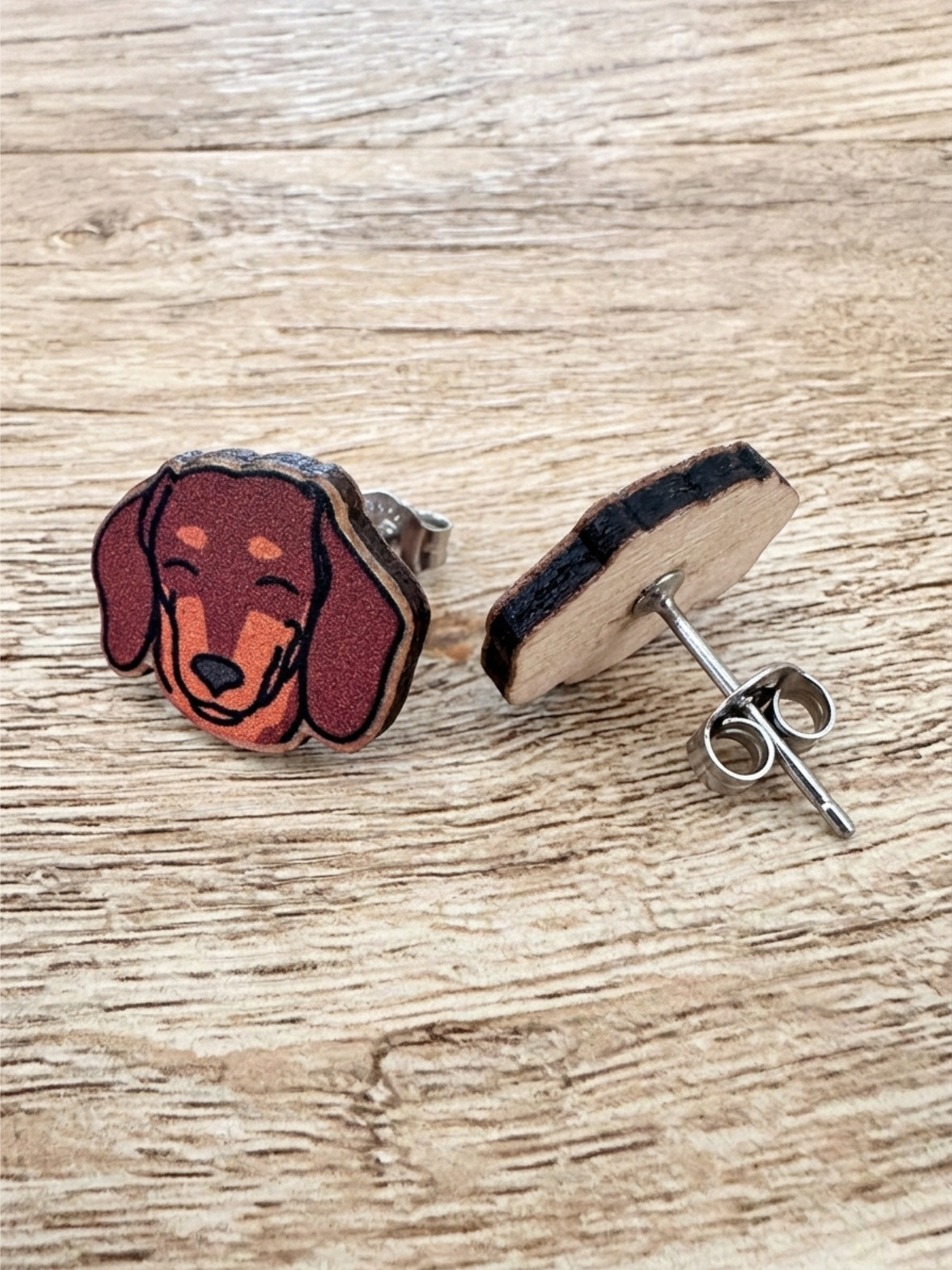 Dachshund ColourPop Stud Earrings