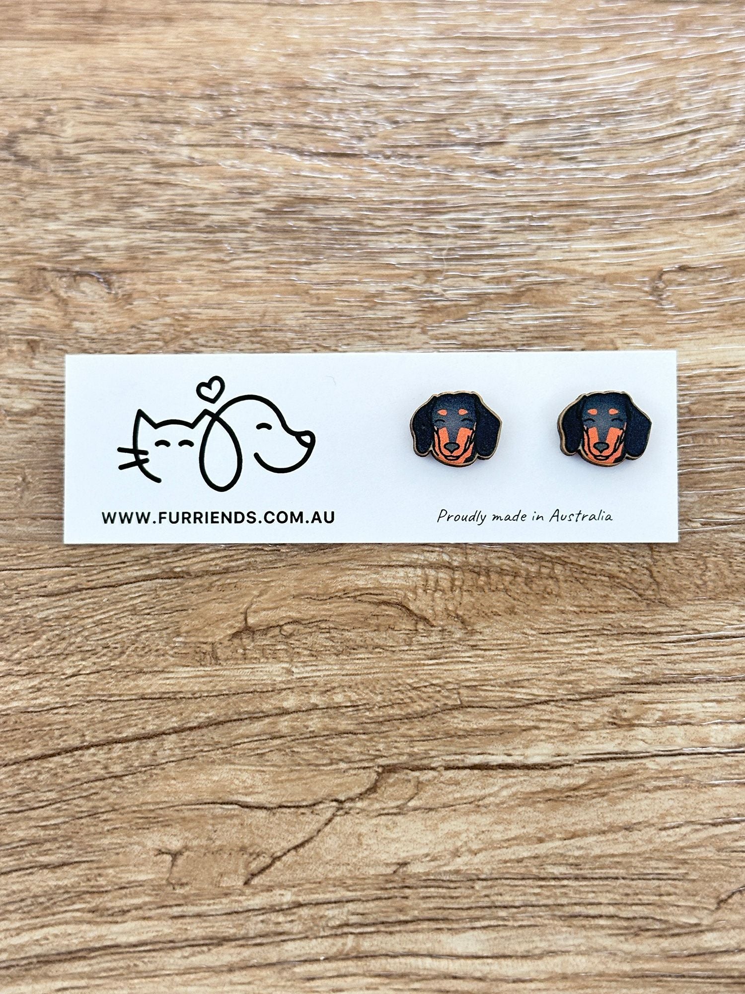 Dachshund ColourPop Stud Earrings