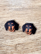 Dachshund ColourPop Stud Earrings
