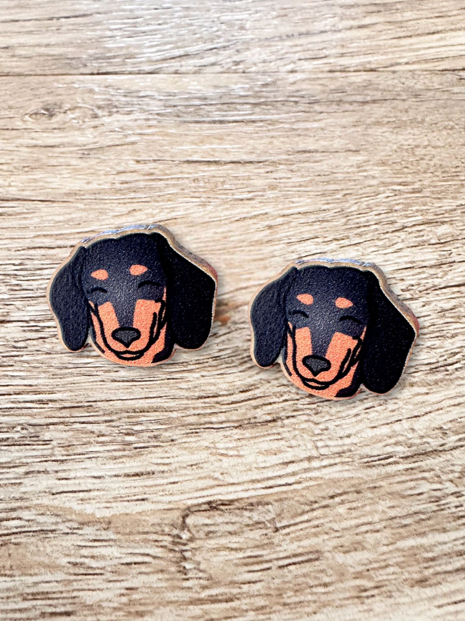 Dachshund ColourPop Stud Earrings