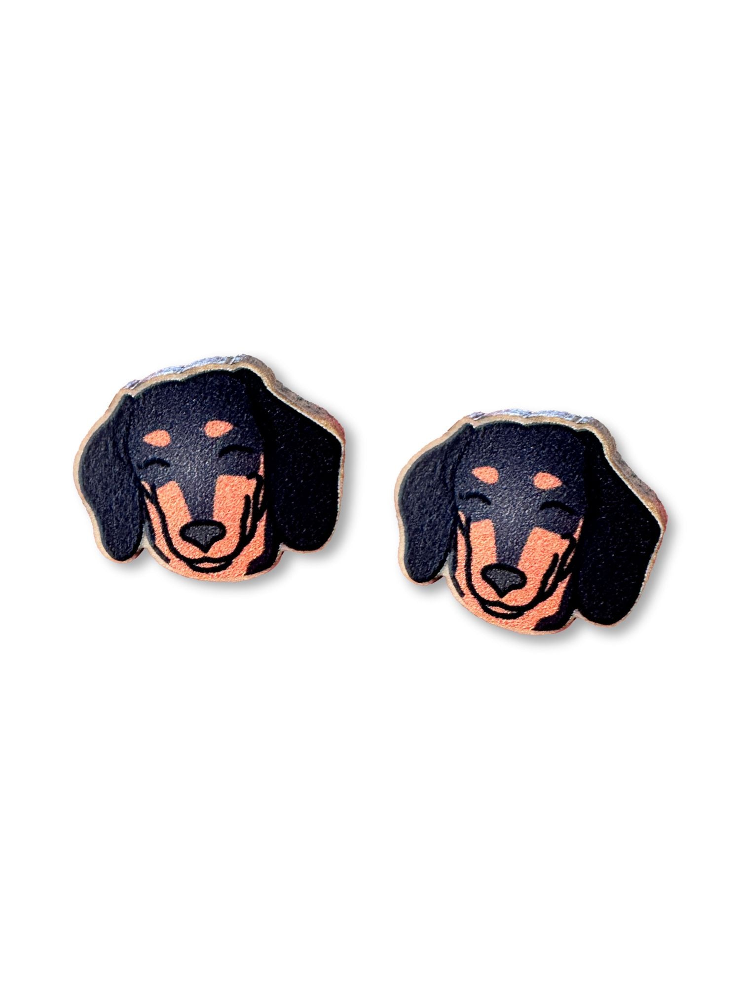 Dachshund ColourPop Stud Earrings
