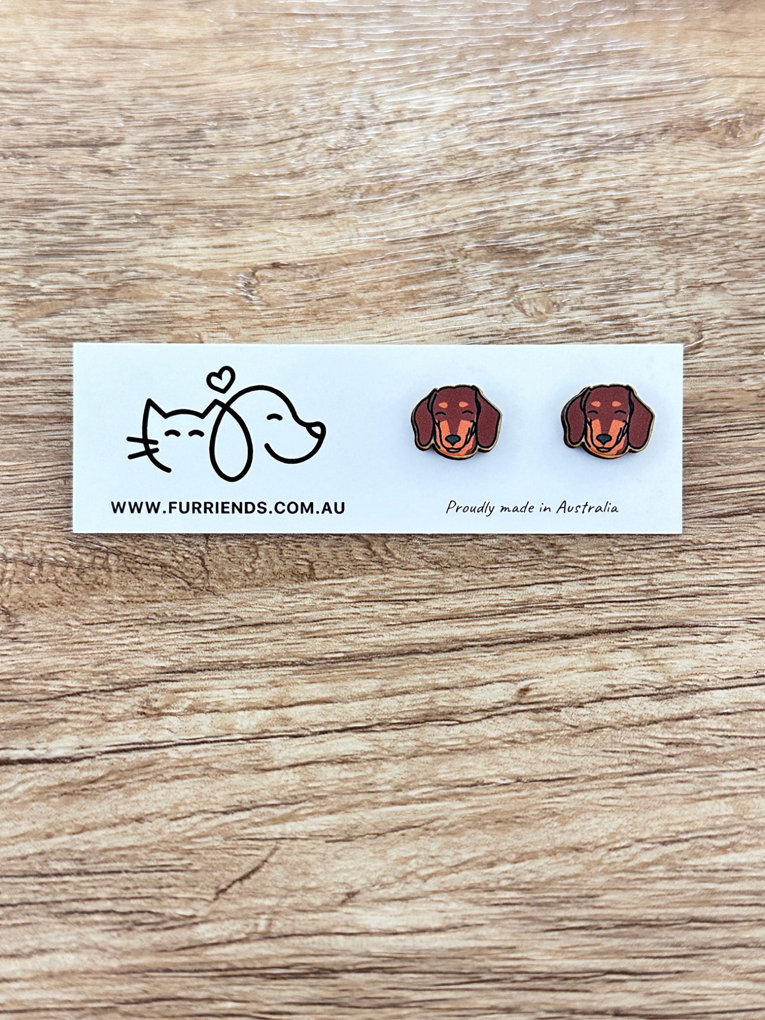 Dachshund ColourPop Stud Earrings