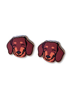 Dachshund ColourPop Stud Earrings