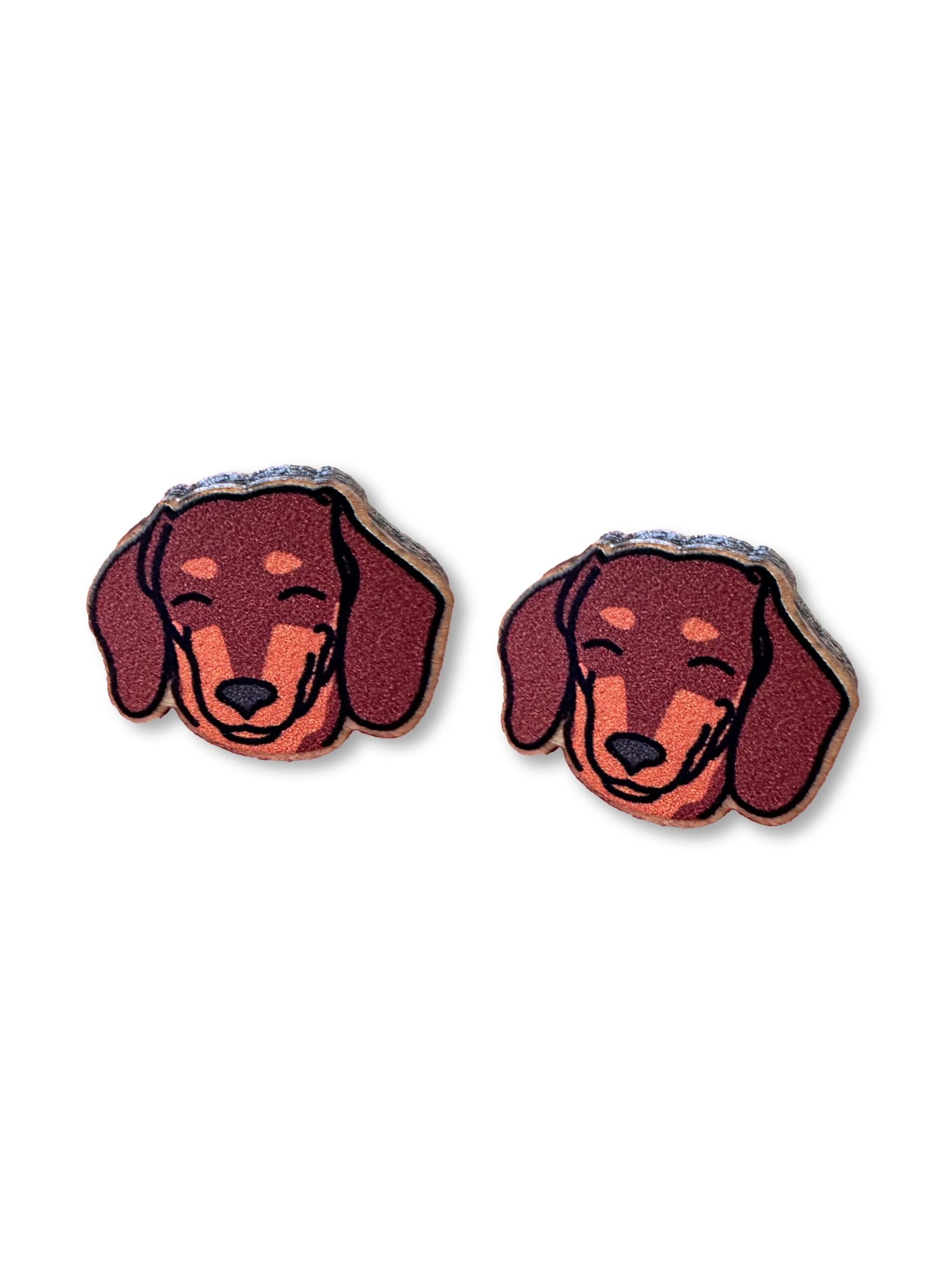 Dachshund ColourPop Stud Earrings