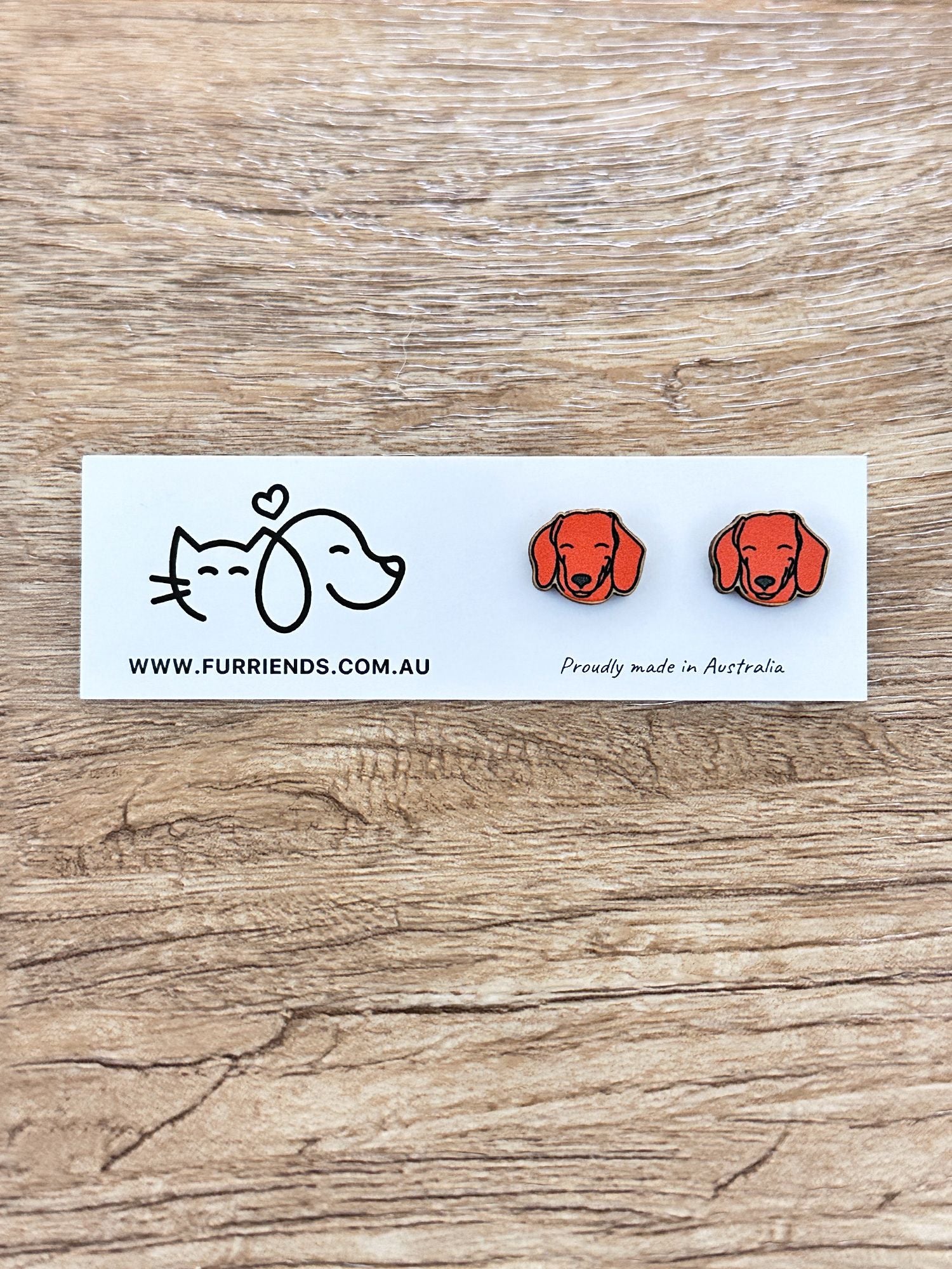 Dachshund ColourPop Stud Earrings
