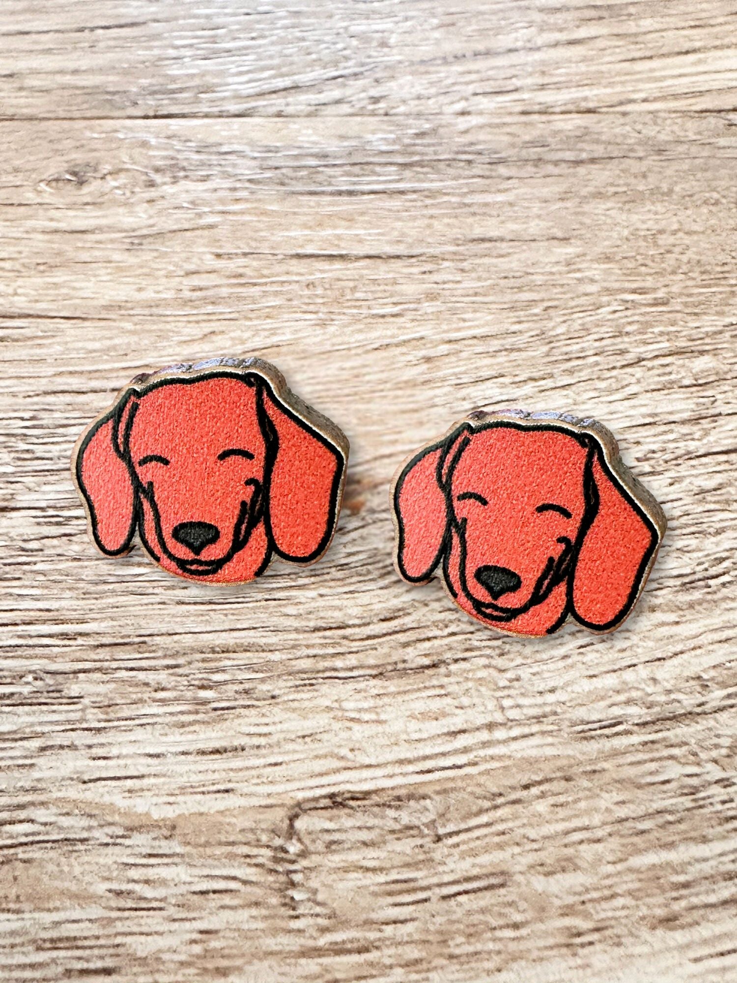 Dachshund ColourPop Stud Earrings