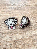 Dalmatian ColourPop Stud Earrings