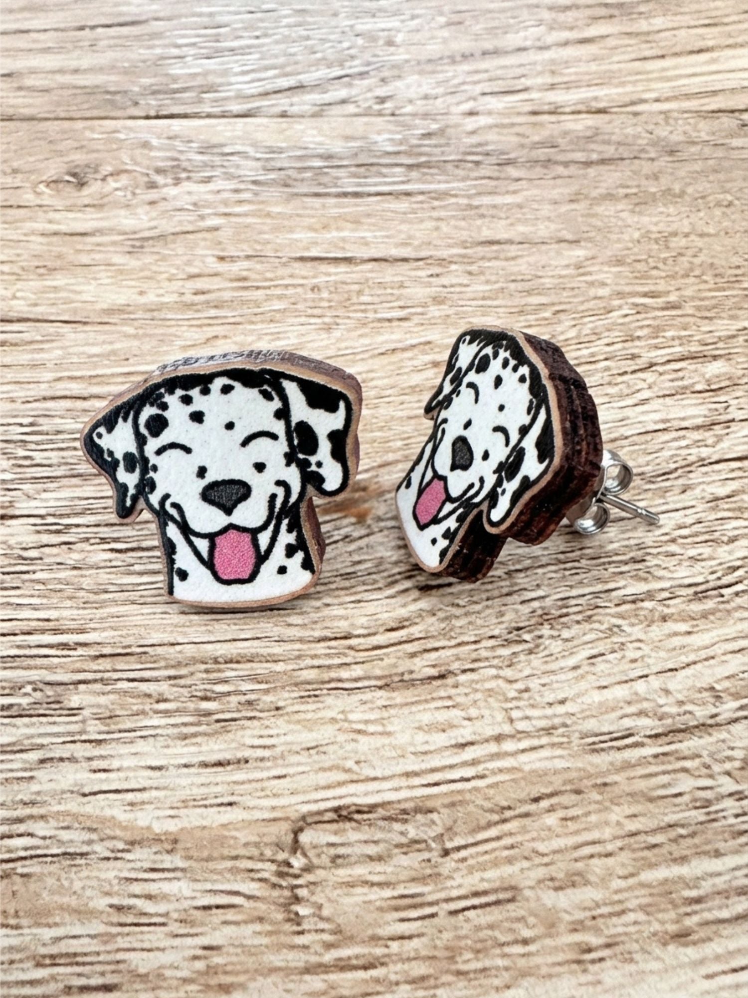 Dalmatian ColourPop Stud Earrings