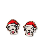 Dalmatian Christmas Edition ColourPop Stud Earrings