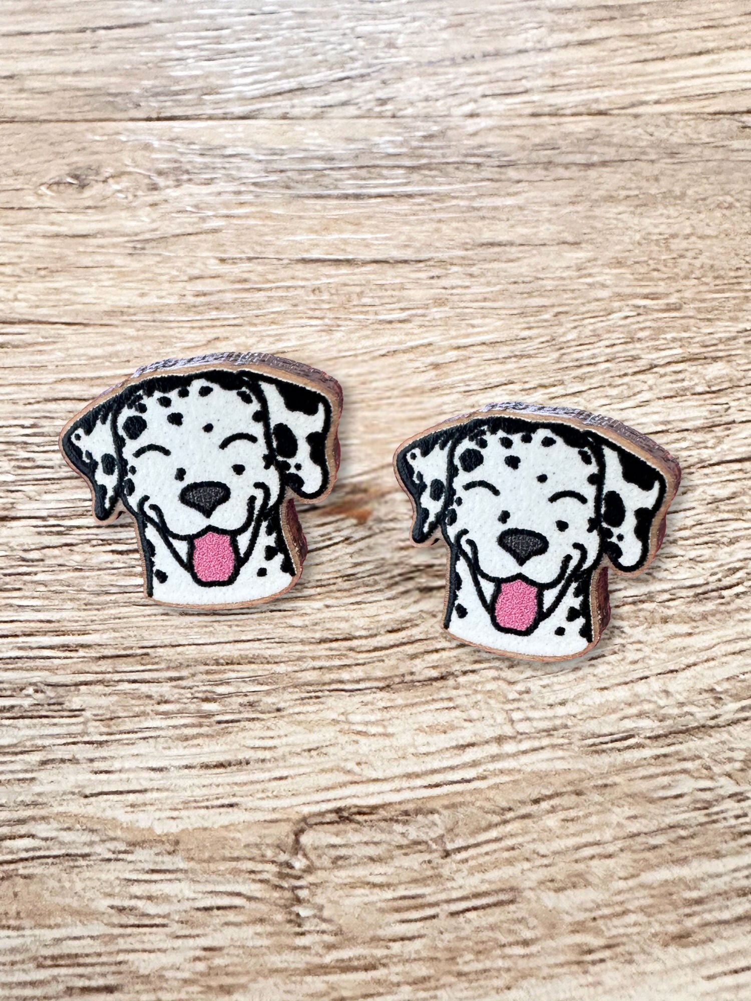 Dalmatian ColourPop Stud Earrings