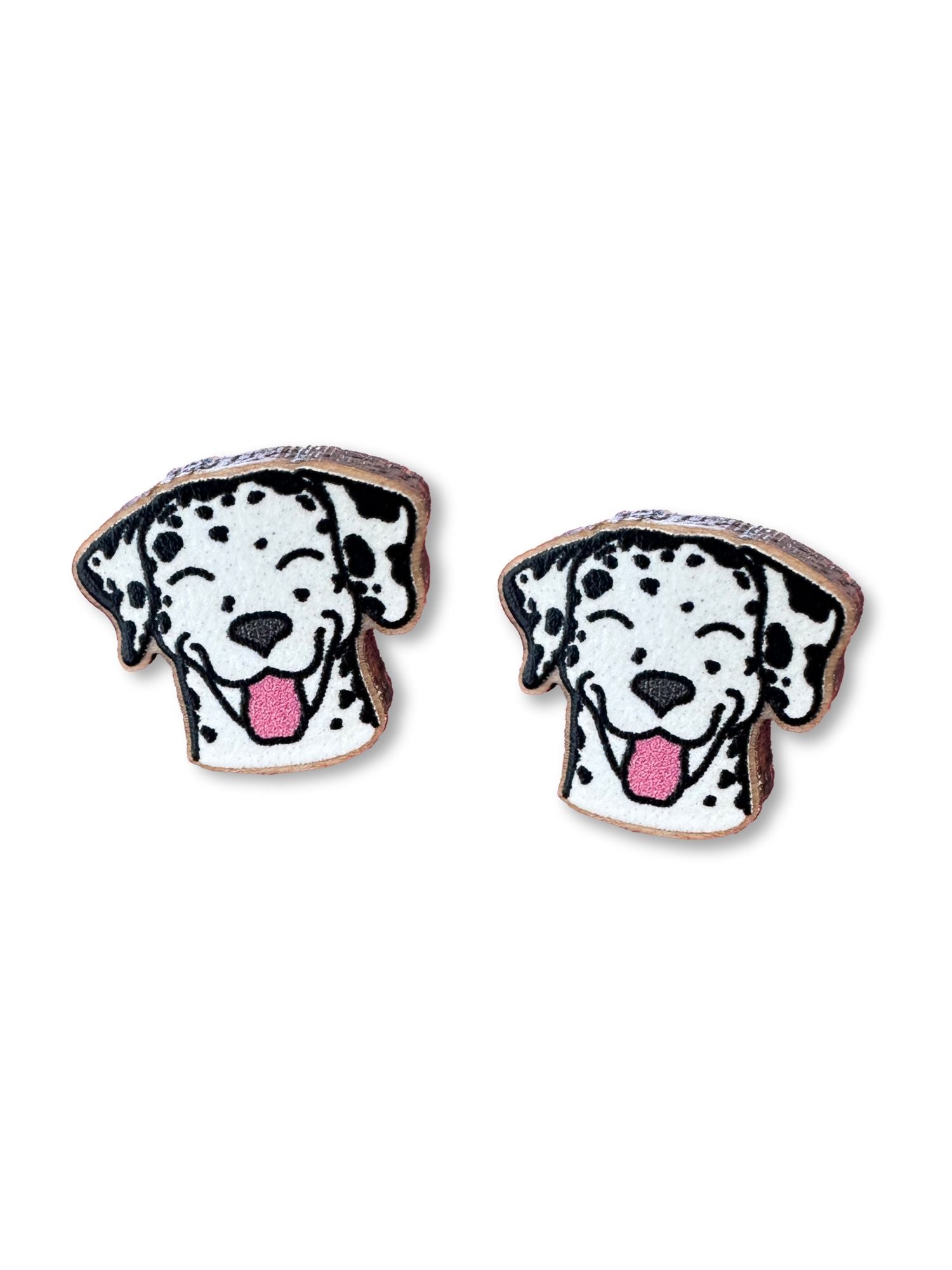 Dalmatian ColourPop Stud Earrings