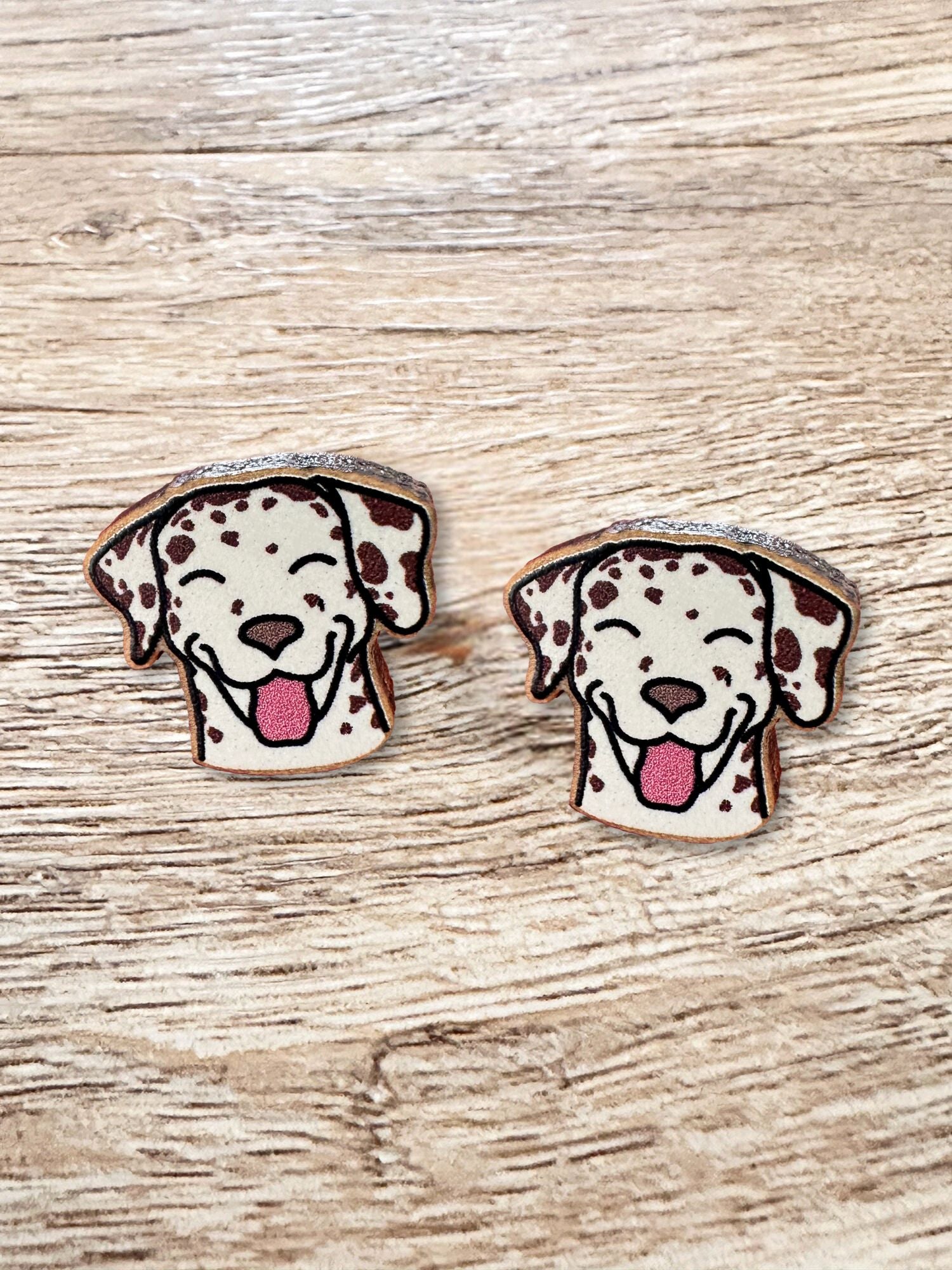 Dalmatian ColourPop Stud Earrings