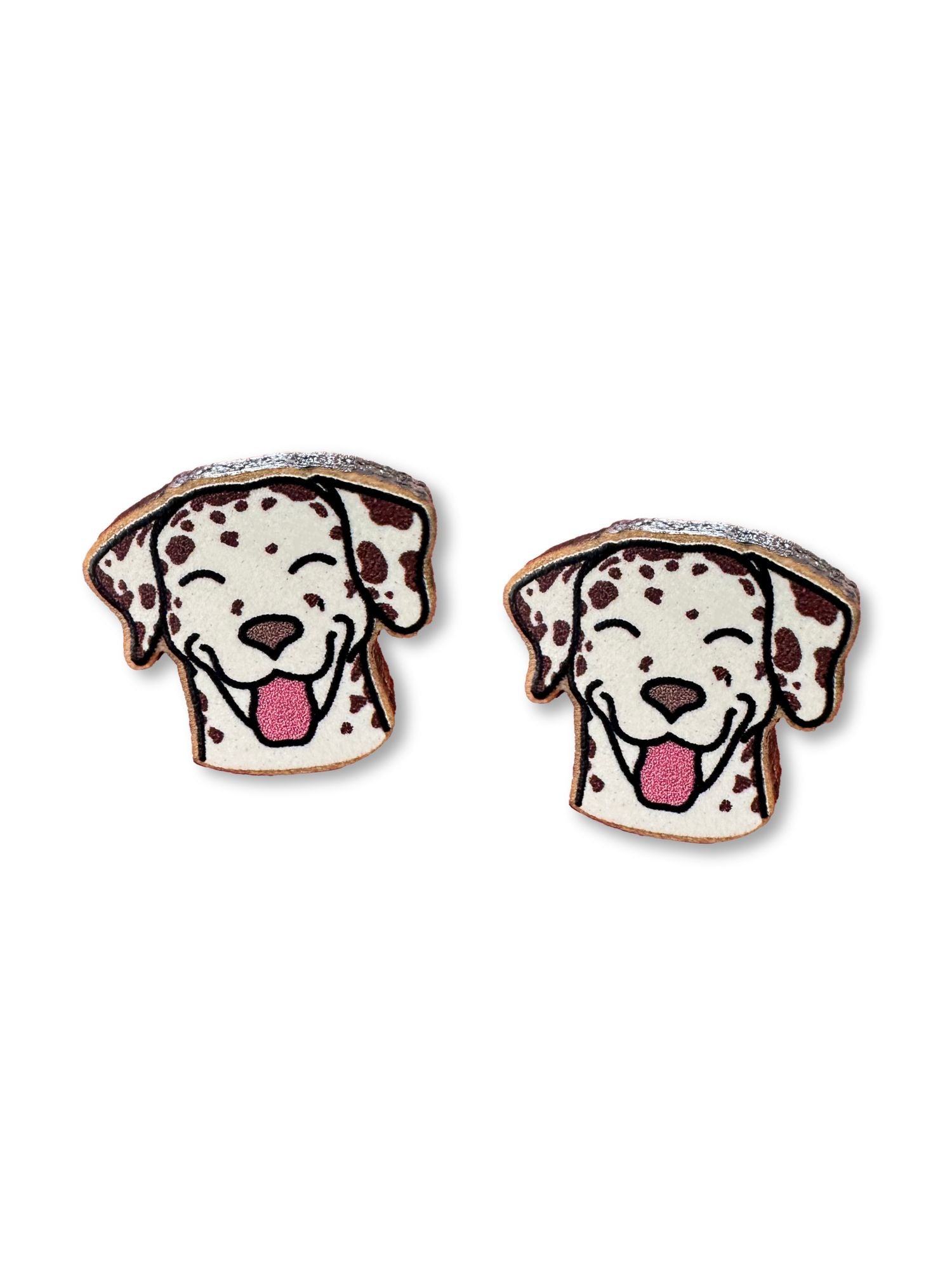 Dalmatian ColourPop Stud Earrings
