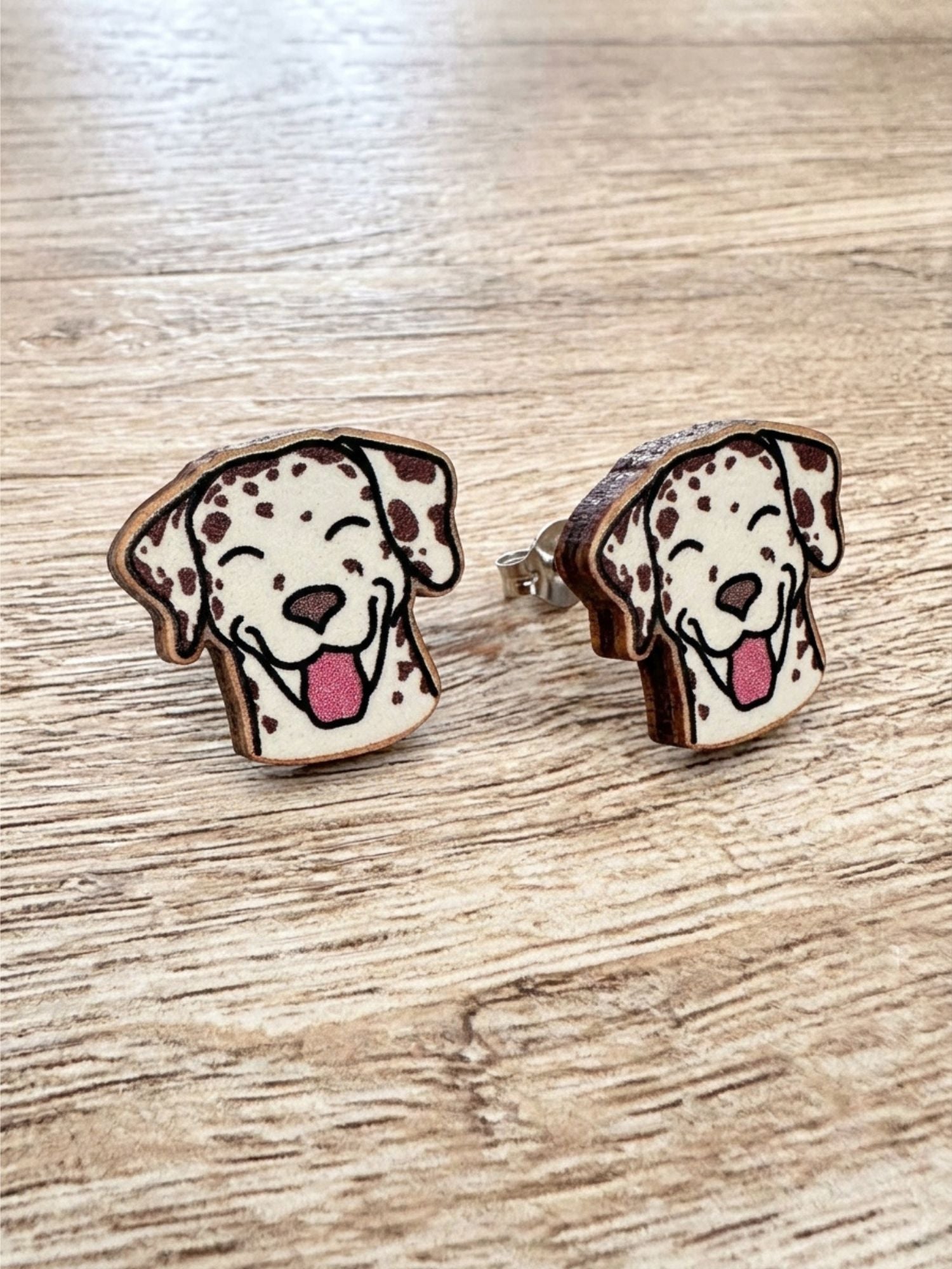 Dalmatian ColourPop Stud Earrings
