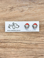 Dalmatian Christmas Edition ColourPop Stud Earrings