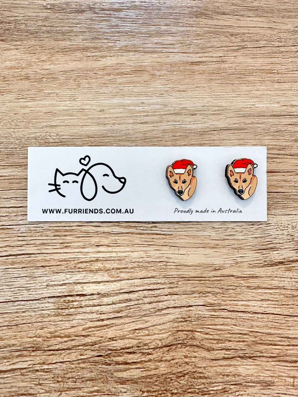 Dingo Christmas Edition ColourPop Stud Earrings
