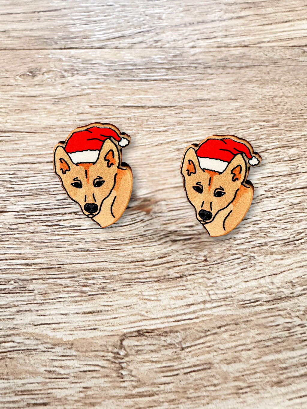 Dingo Christmas Edition ColourPop Stud Earrings