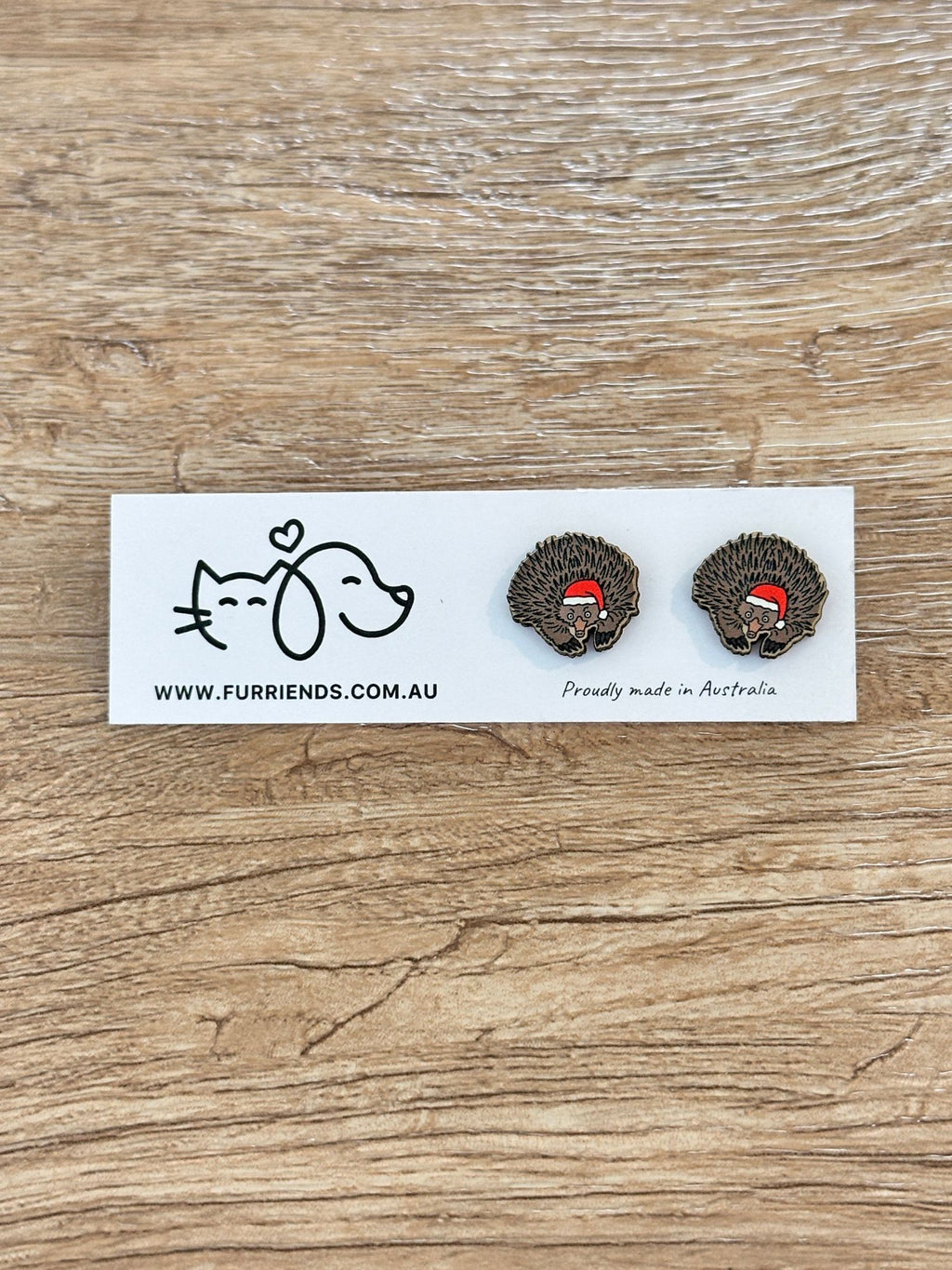 Echidna Christmas Edition ColourPop Stud Earrings