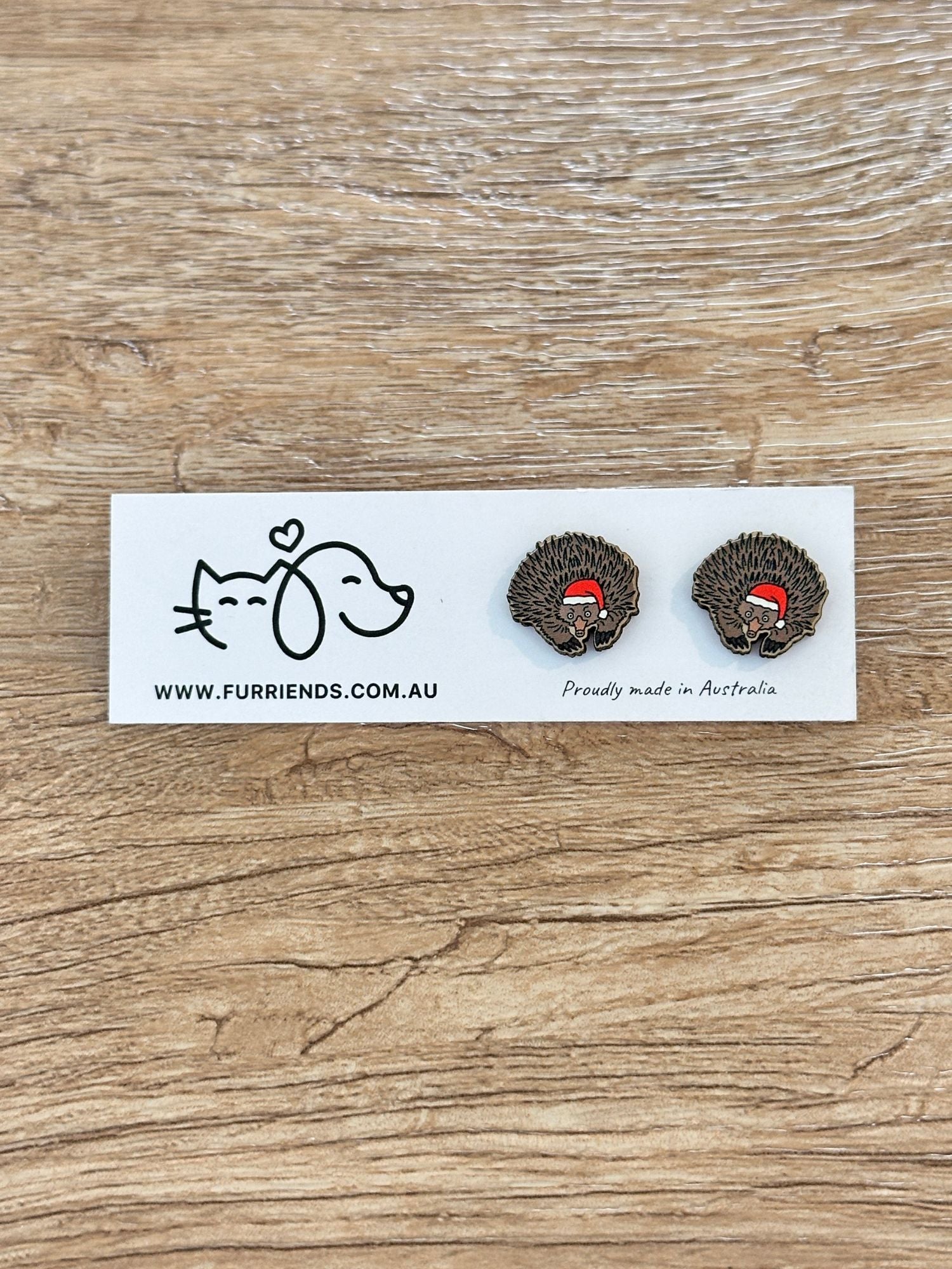 Echidna Christmas Edition ColourPop Stud Earrings