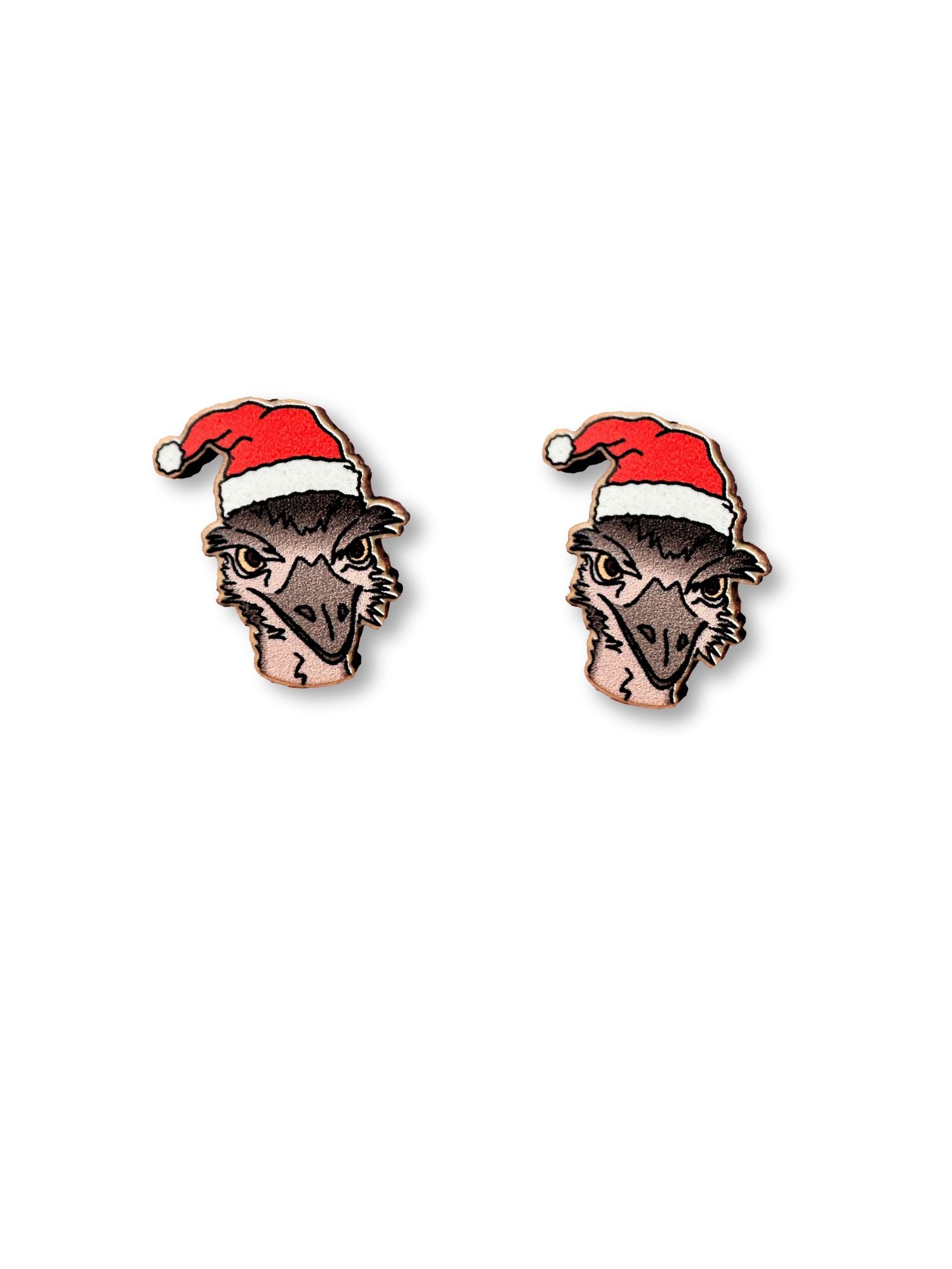 Emu Christmas Edition ColourPop Stud Earrings