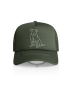 American Staffordshire Terrier Foam Trucker Cap