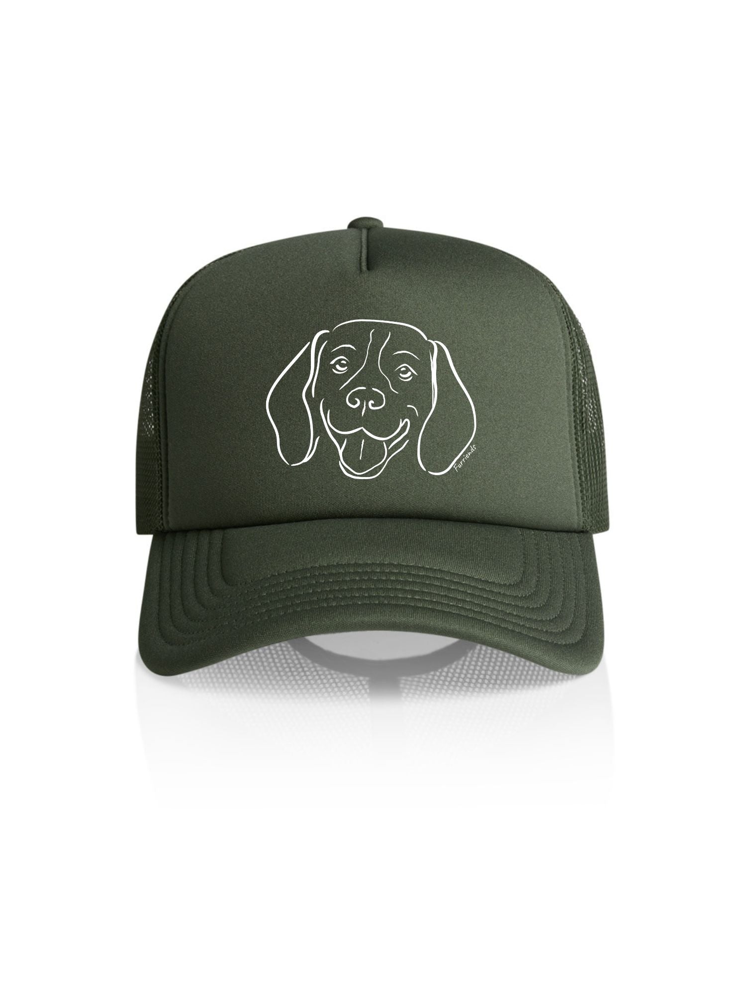 Beagle Foam Trucker Cap