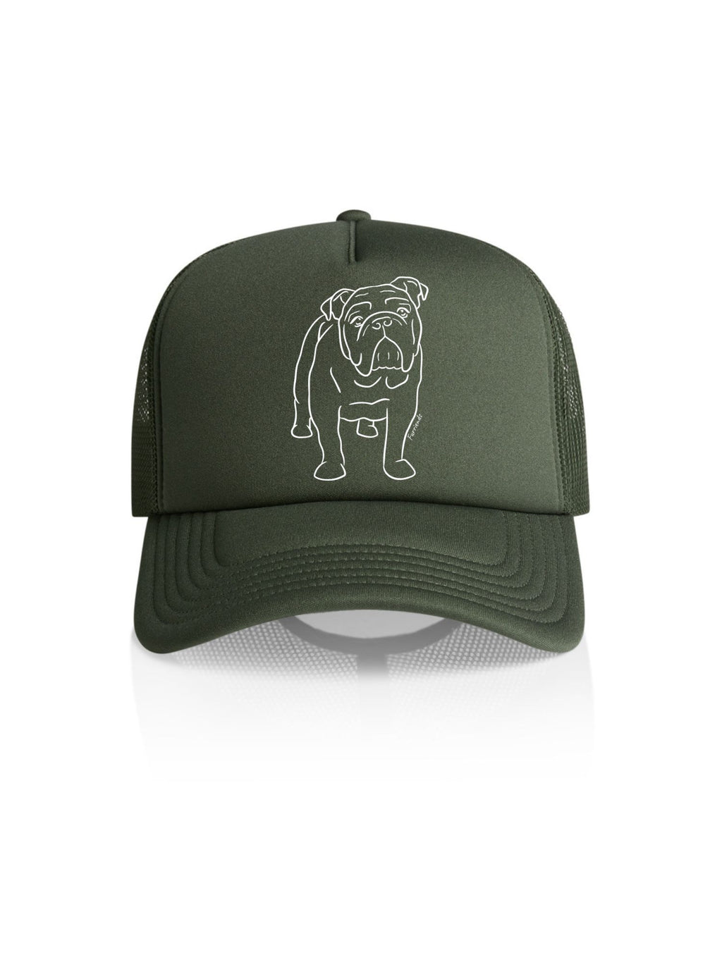 British Bulldog Foam Trucker Cap