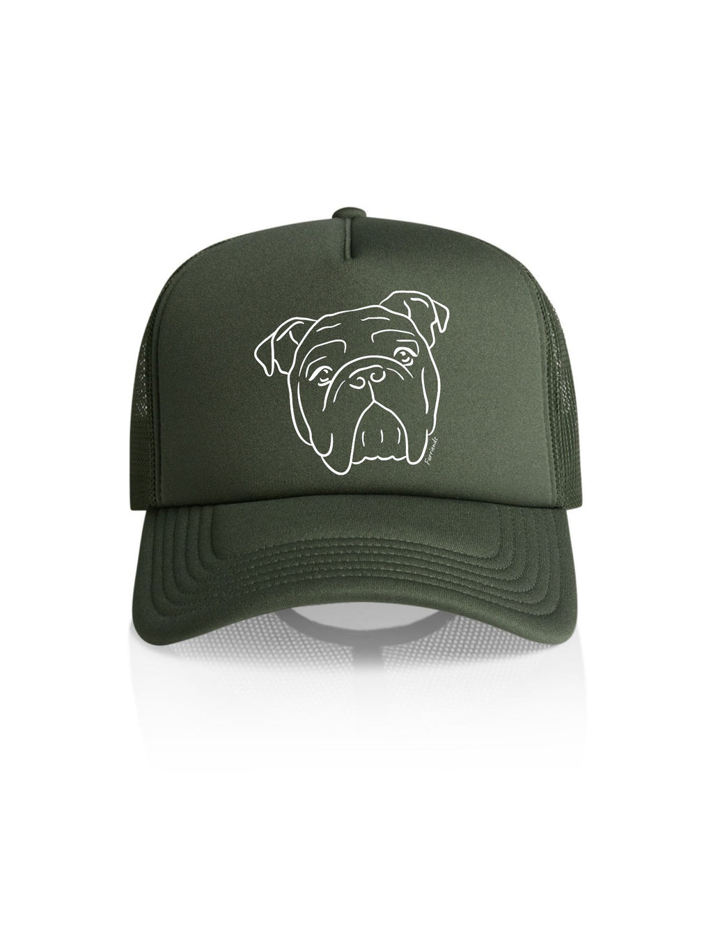 British Bulldog Foam Trucker Cap