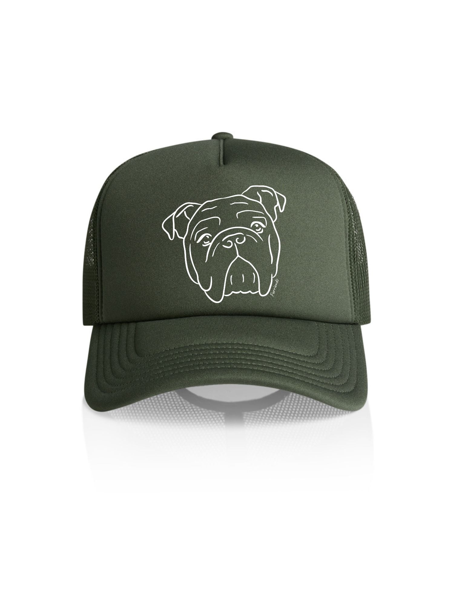 British Bulldog Foam Trucker Cap