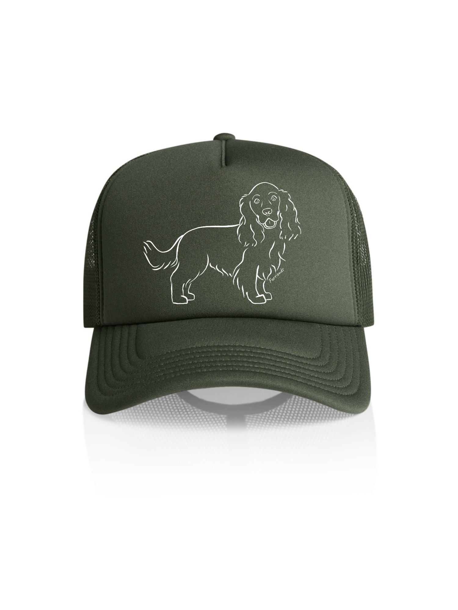 Cocker Spaniel Foam Trucker Cap