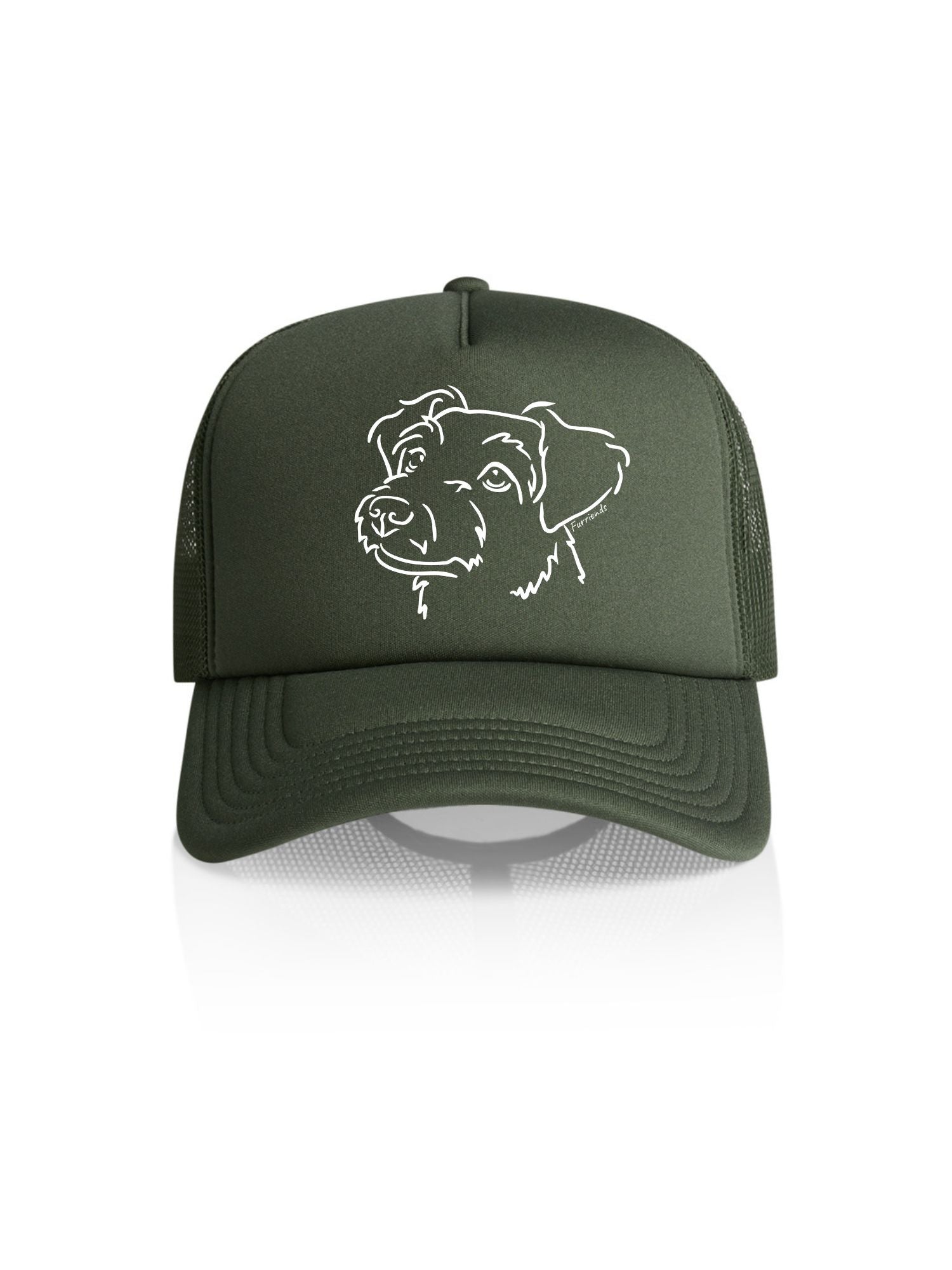 Jack Russell Terrier (Rough Coat) Foam Trucker Cap
