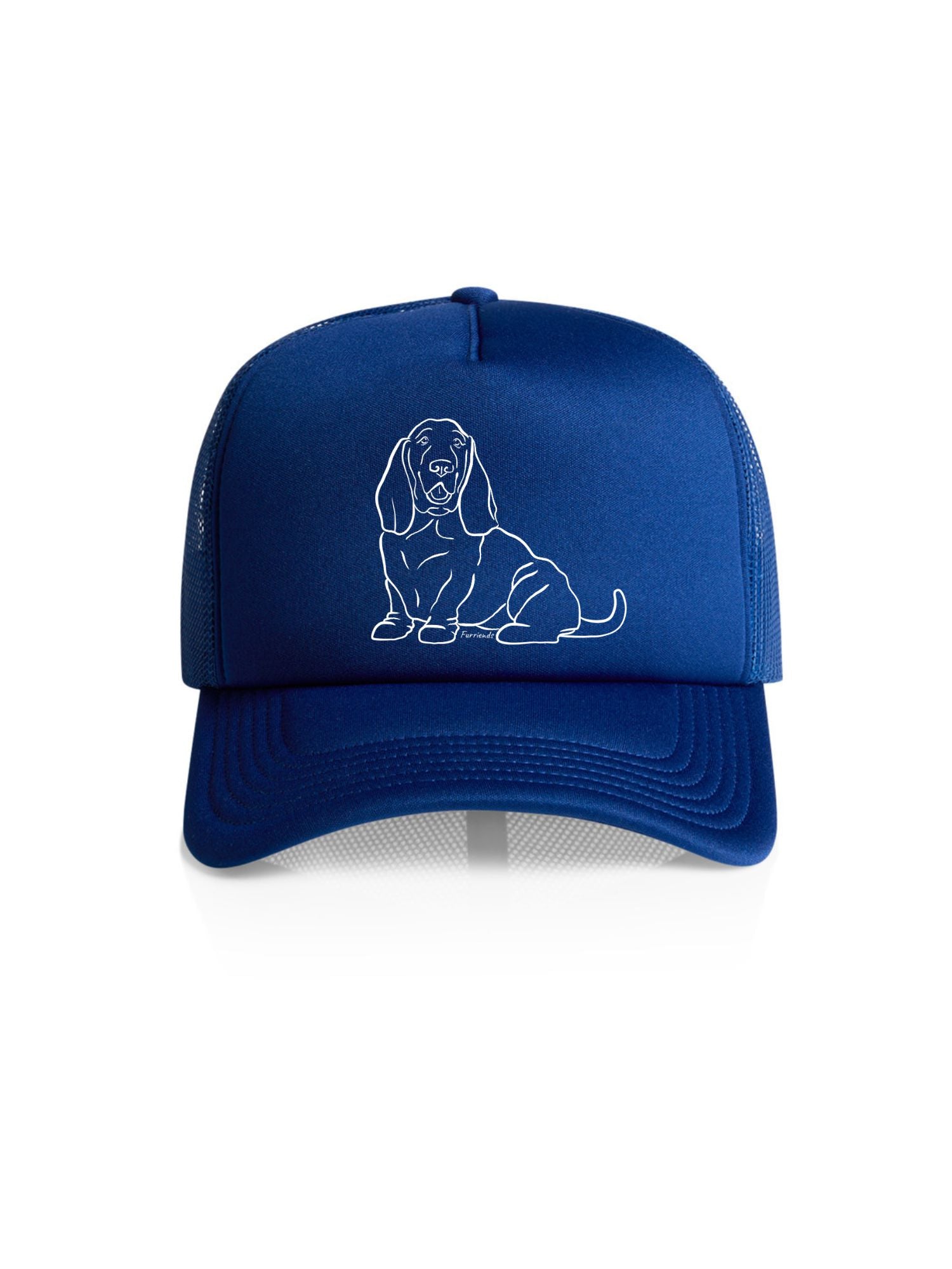 Basset Hound Foam Trucker Cap