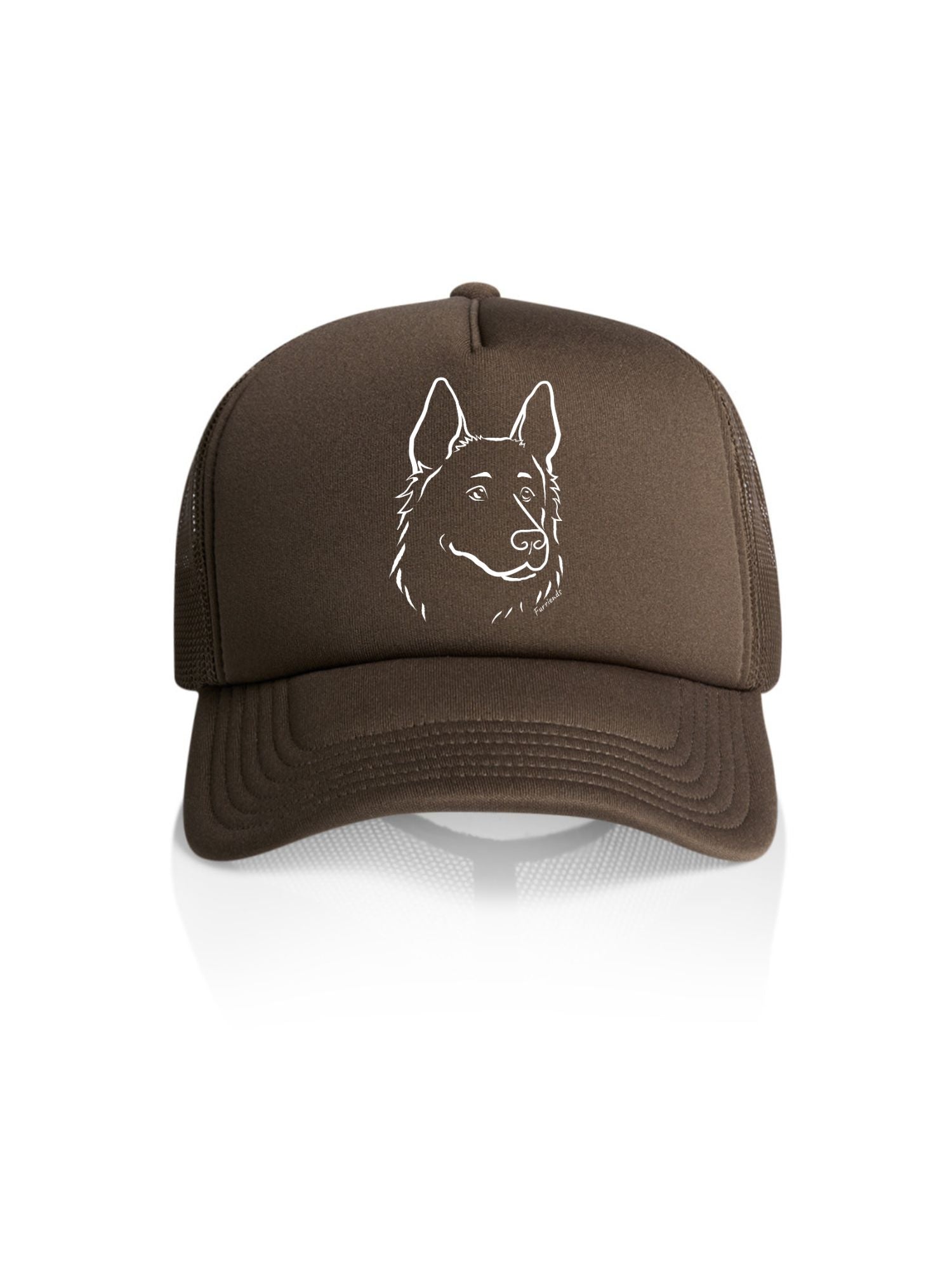 German Shepherd Foam Trucker Cap
